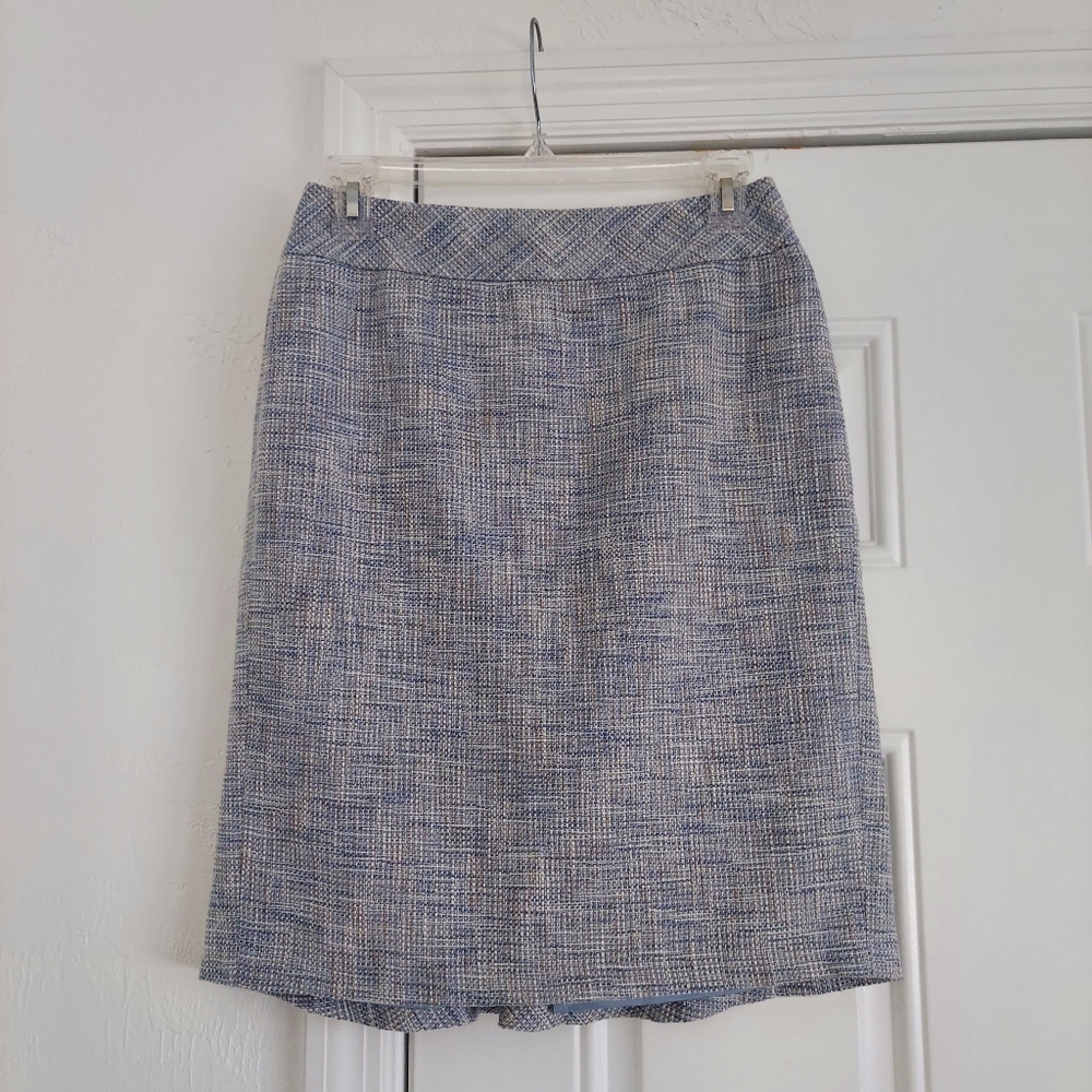 NWT Ann Taylor Petite Tweed Skirt
